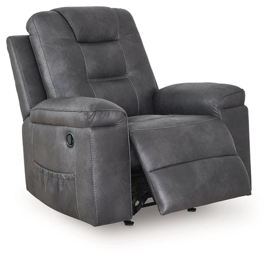 Stockworth - Rocker Recliner - Granite