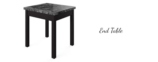 16000L Black Faux Marble