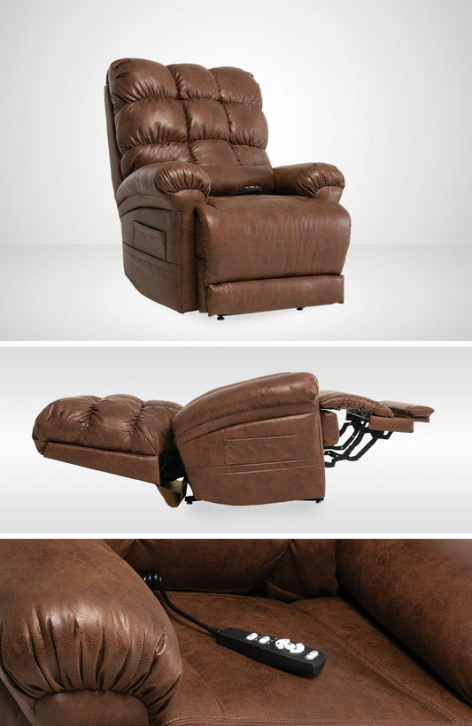 iNFI POCO MM-1652SO/Cognac Power Lift Recliner