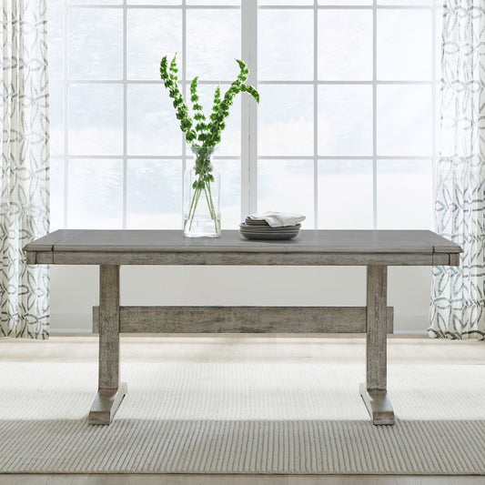 Hallendale - Trestle Table - White