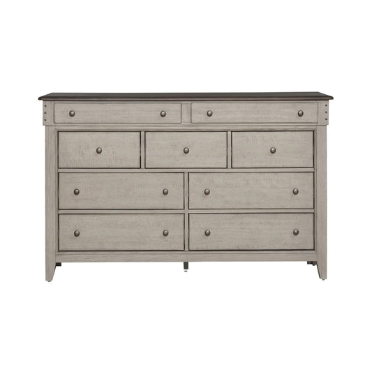 Ivy Hollow - 9 Drawer Dresser - White