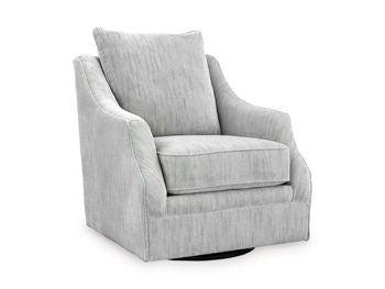 Gubbins - Swivel Accent Chair - Gray