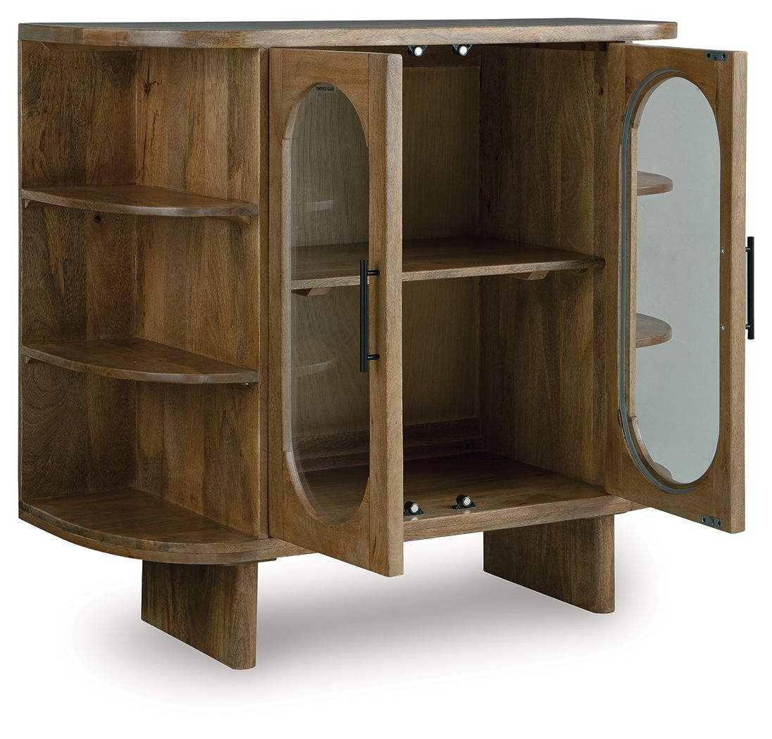 Niall - Accent Cabinet - Light Brown