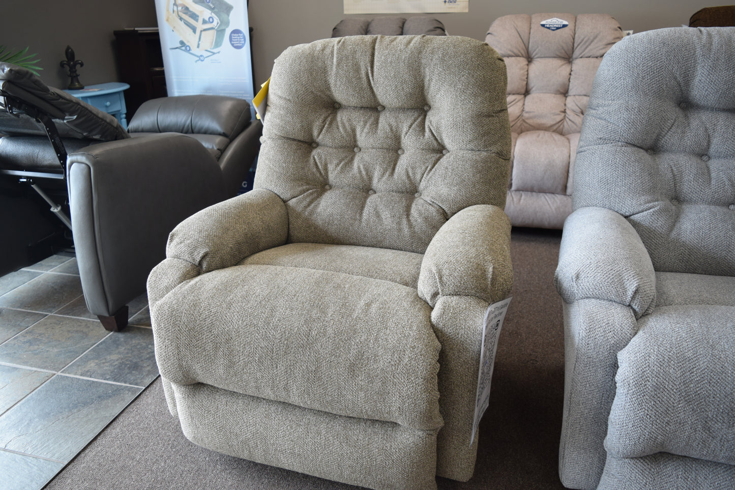 Barb 6MP17/20716 Saddle Power Rocker Recliner