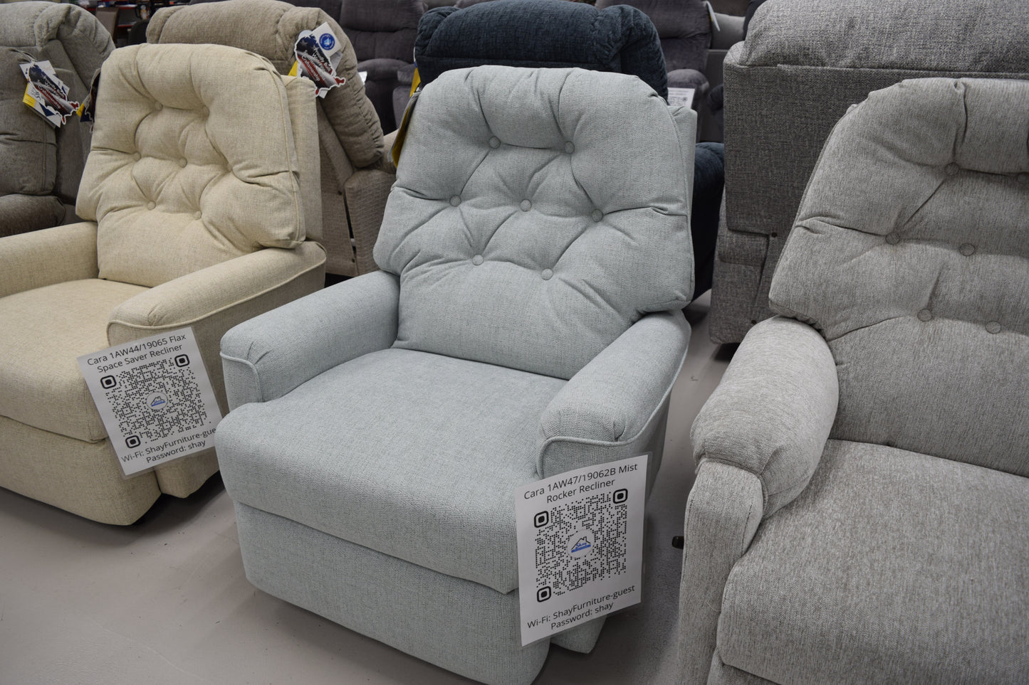 CARA 1AW47/19062B Mist Rocker Recliner