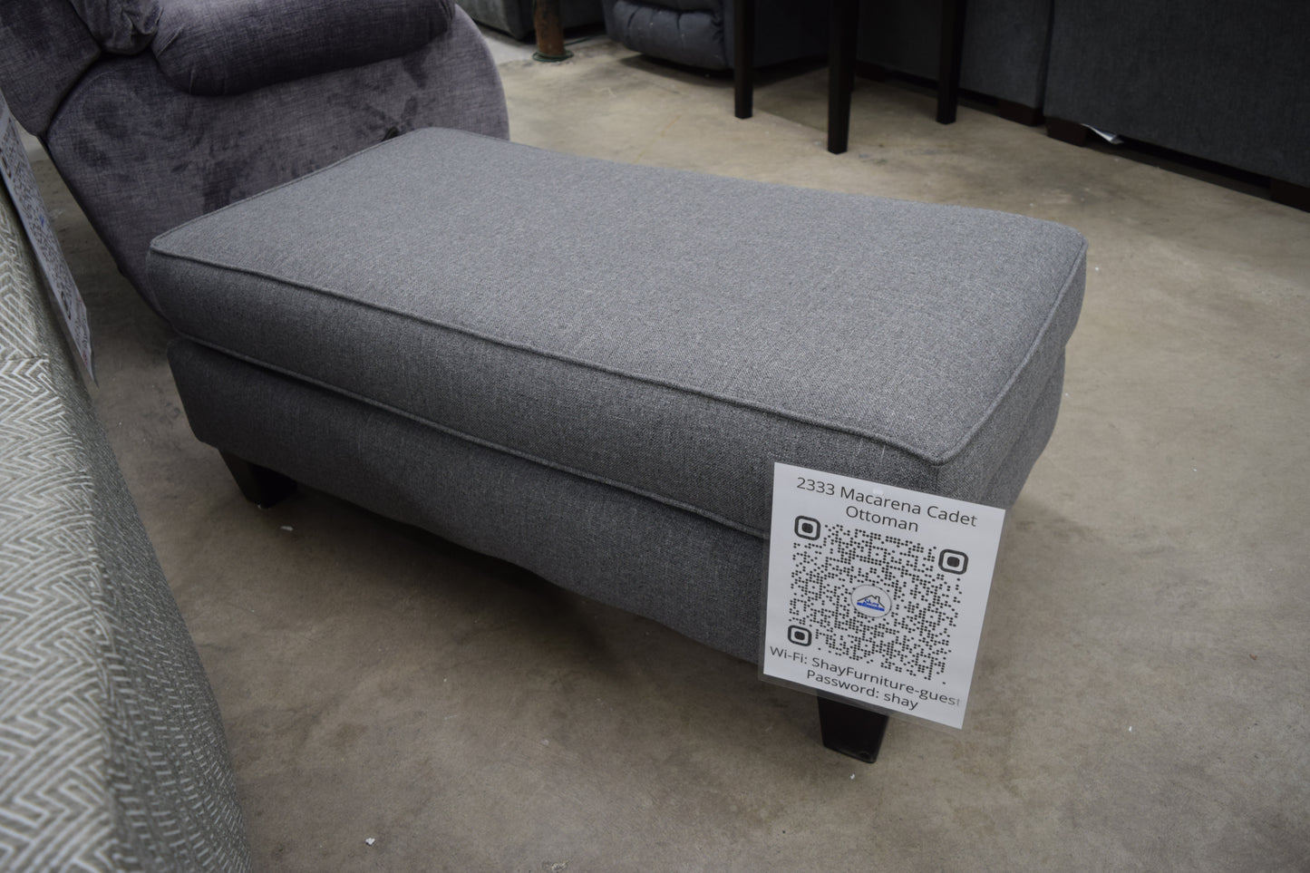 2330 Macarena Cadet Ottoman - CLOSEOUT