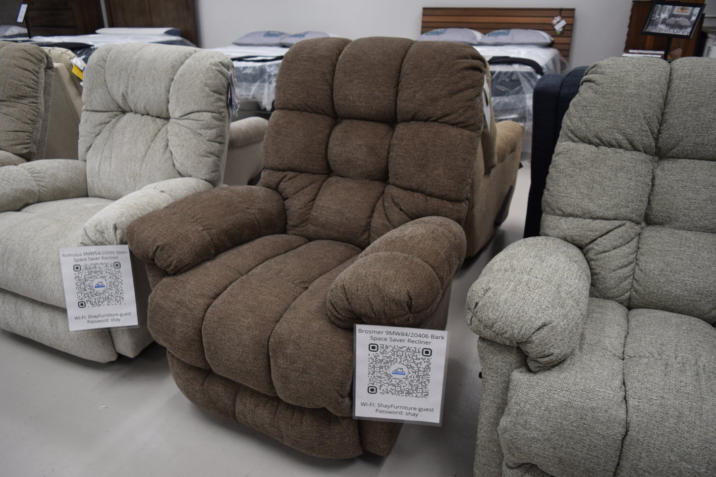 BROSMER 9MW84/20406 Bark Space Saver Recliner