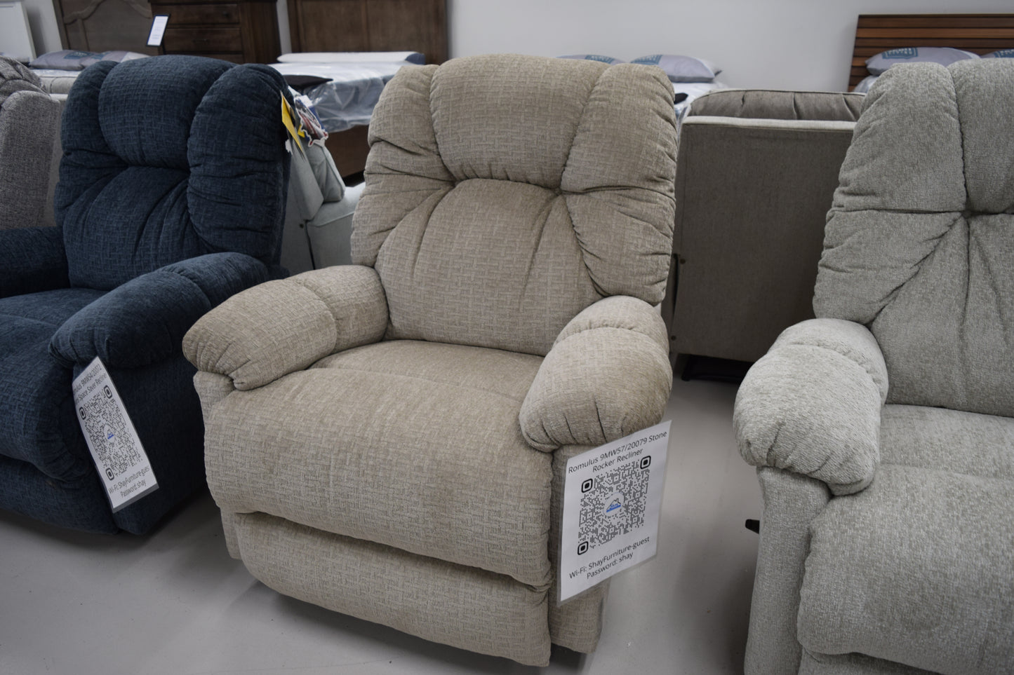Romulus 9MW57/20079 Stone Rocker Recliner