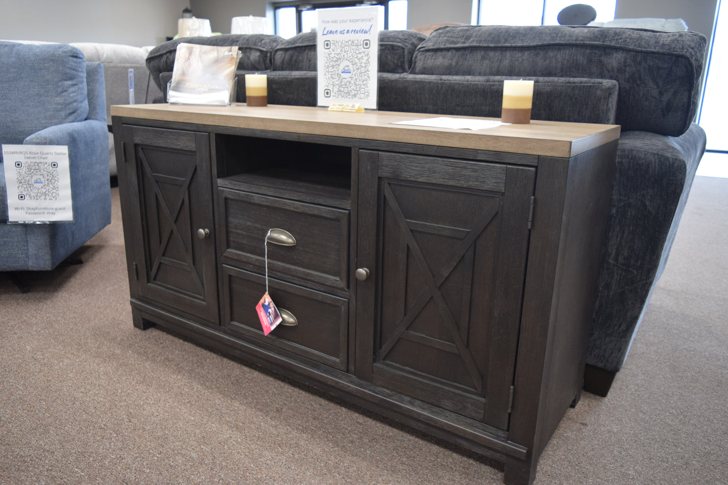 Heatherbrook - 56" TV Console