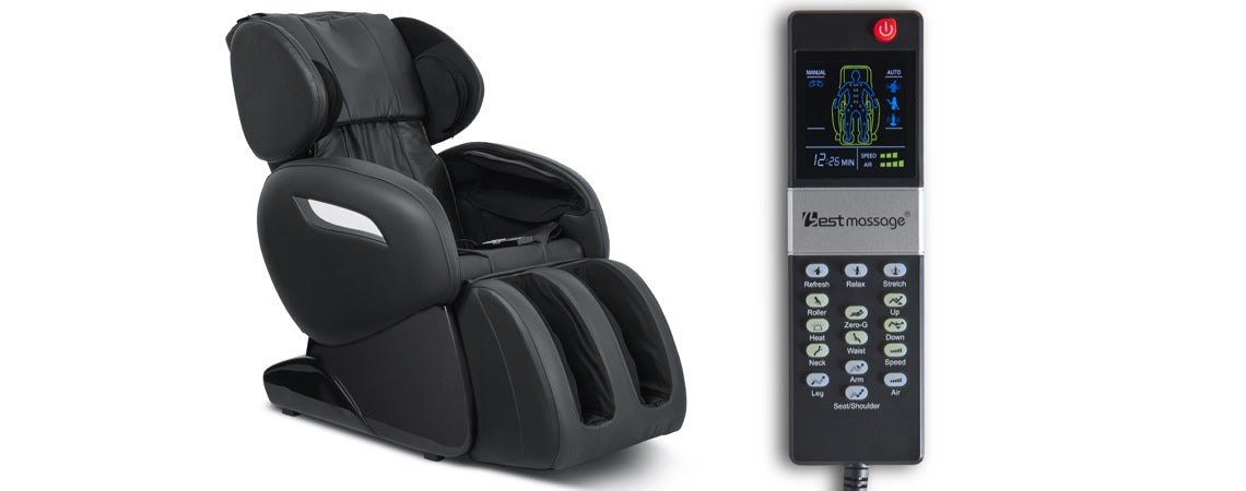 EC55 Luxury Black Massage Chair