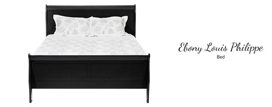 C4935 Ebony Louis Philippe Bedroom