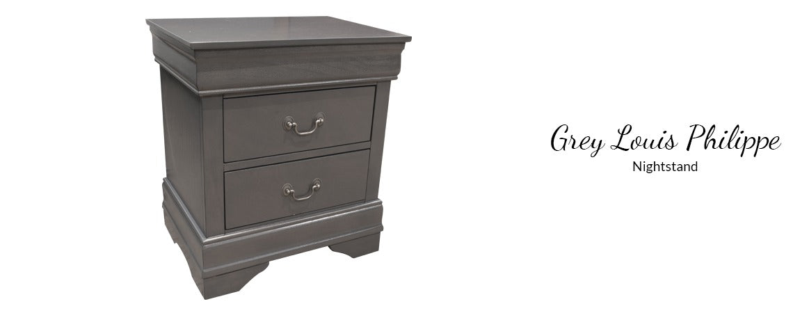 C4934A Grey Louis Philippe Bedroom