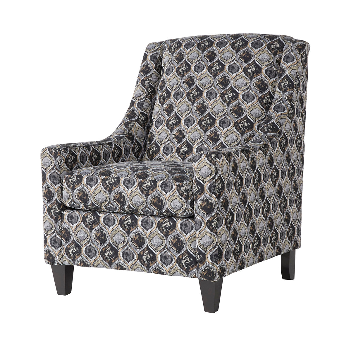 1500C/PABL Paparazzi Blackout Accent Chair - CLOSEOUT