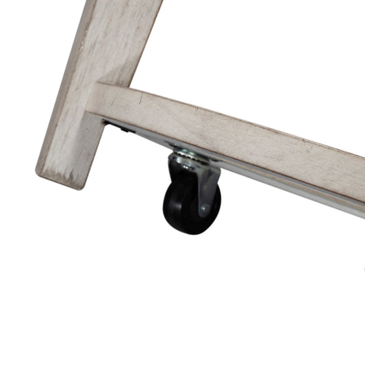 Heartland - Round Ceiling Tile Cocktail Table - White