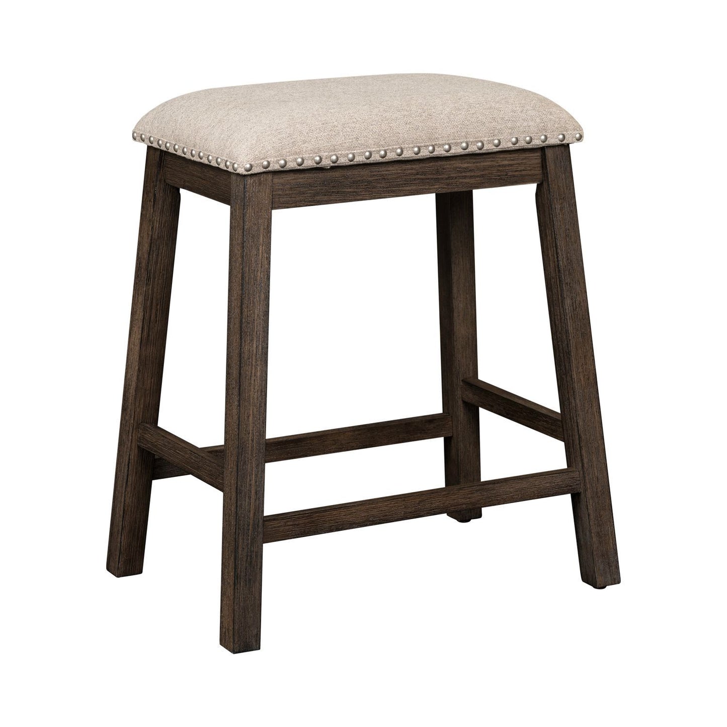Harrison - Upholstered Console Stool - Brown
