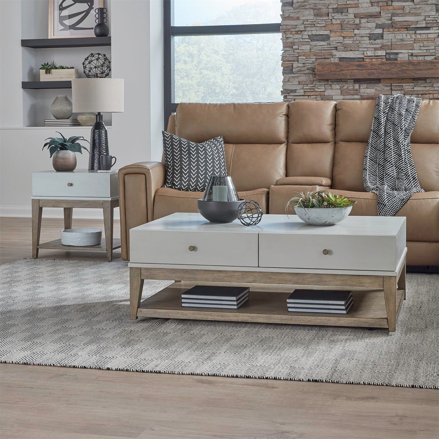 Berkley Square - 3 Piece Set - Linen & Khaki