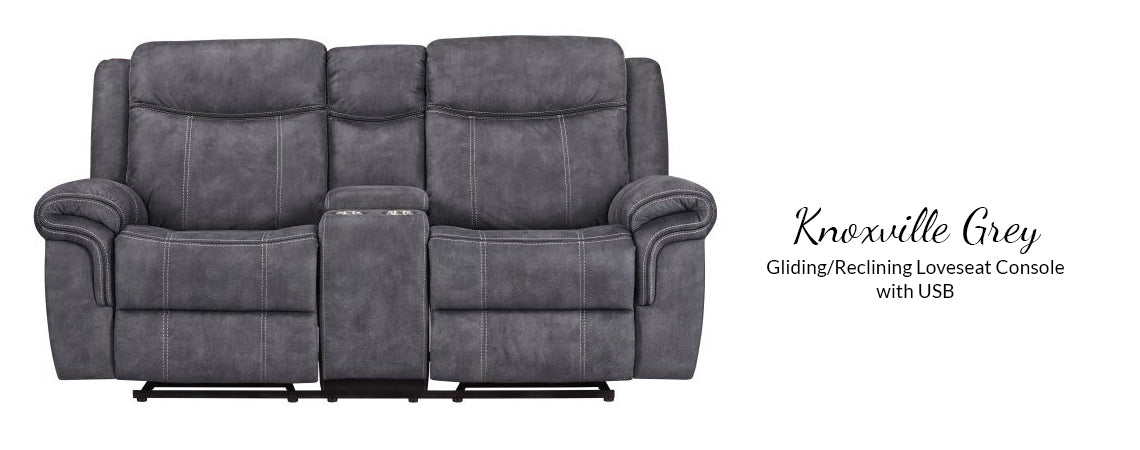 L422222 Knoxville Grey Reclining