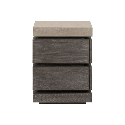 Piedmont - Chairside Table - Charcoal / Ash
