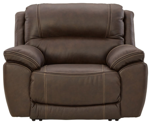 Dunleith - Zero Wall Recliner w/PWR HDRST - Chocolate