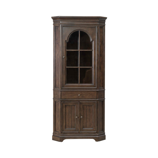 Arden Road - Corner Cabinet - Satin Cherry