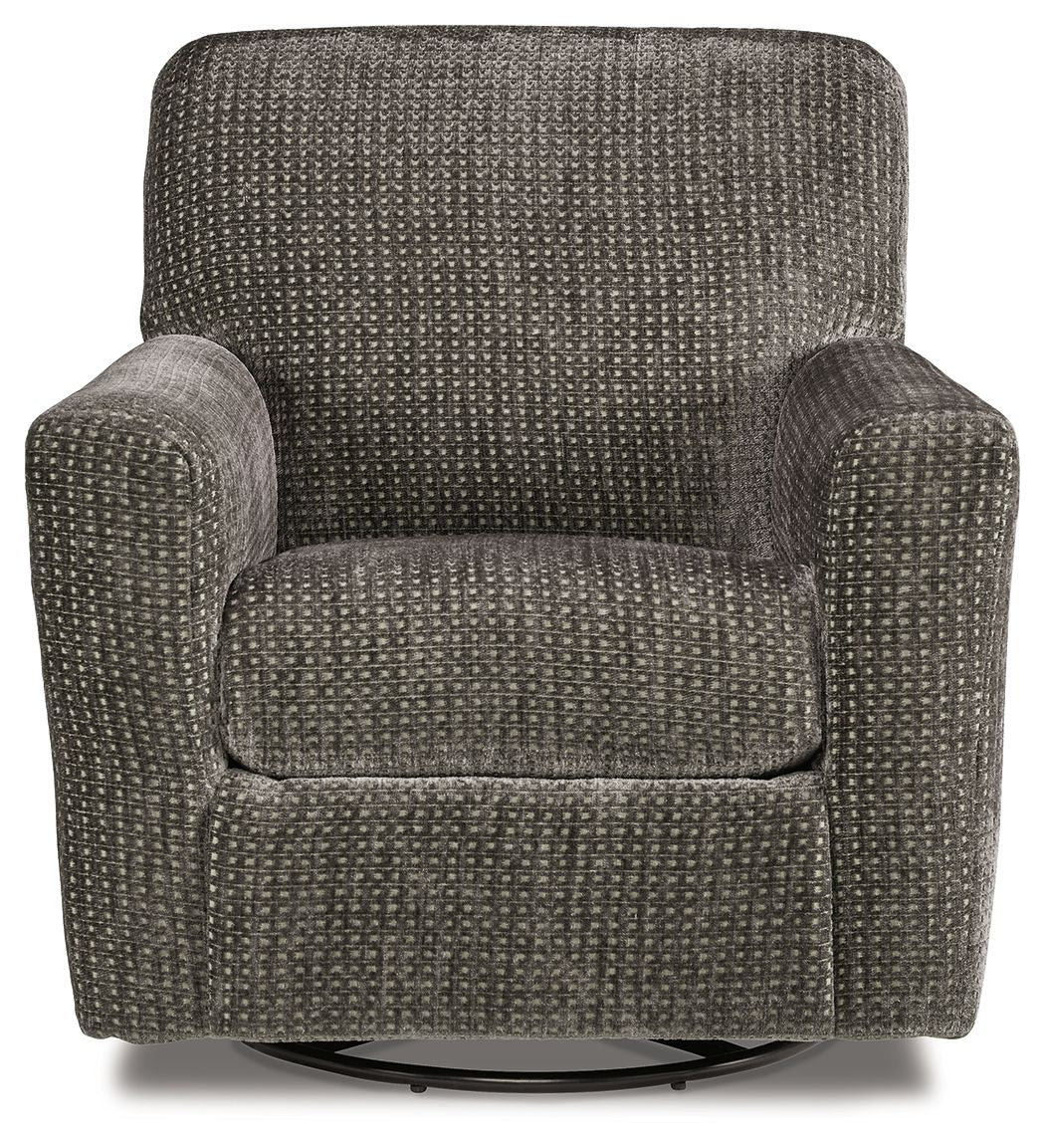 Herstow - Swivel Glider Accent Chair