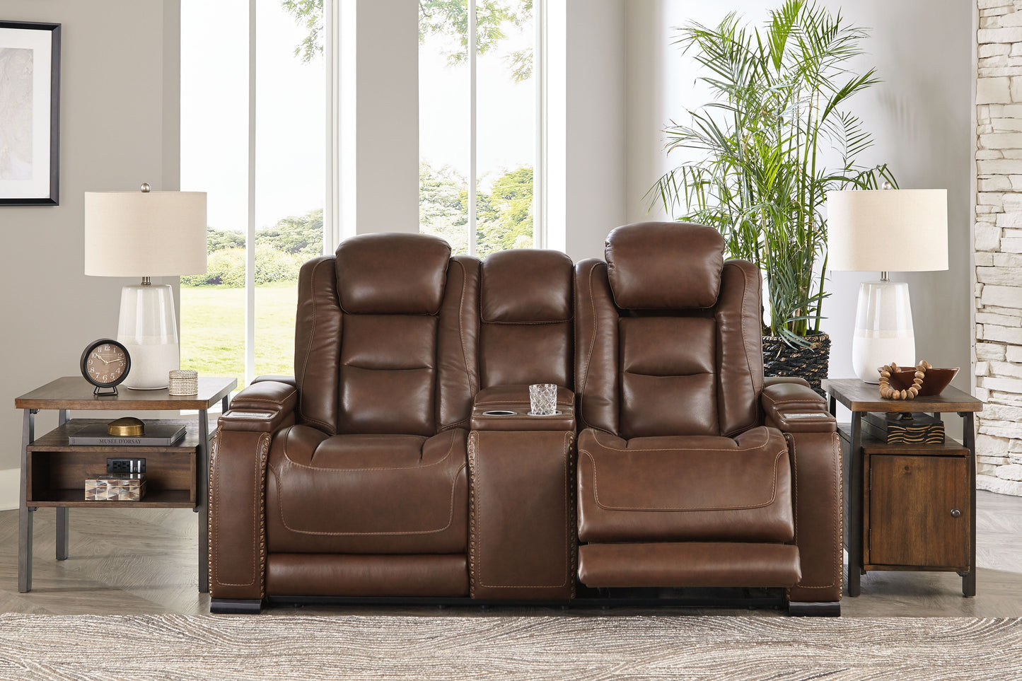 The Man-Den - Power Reclining Loveseat