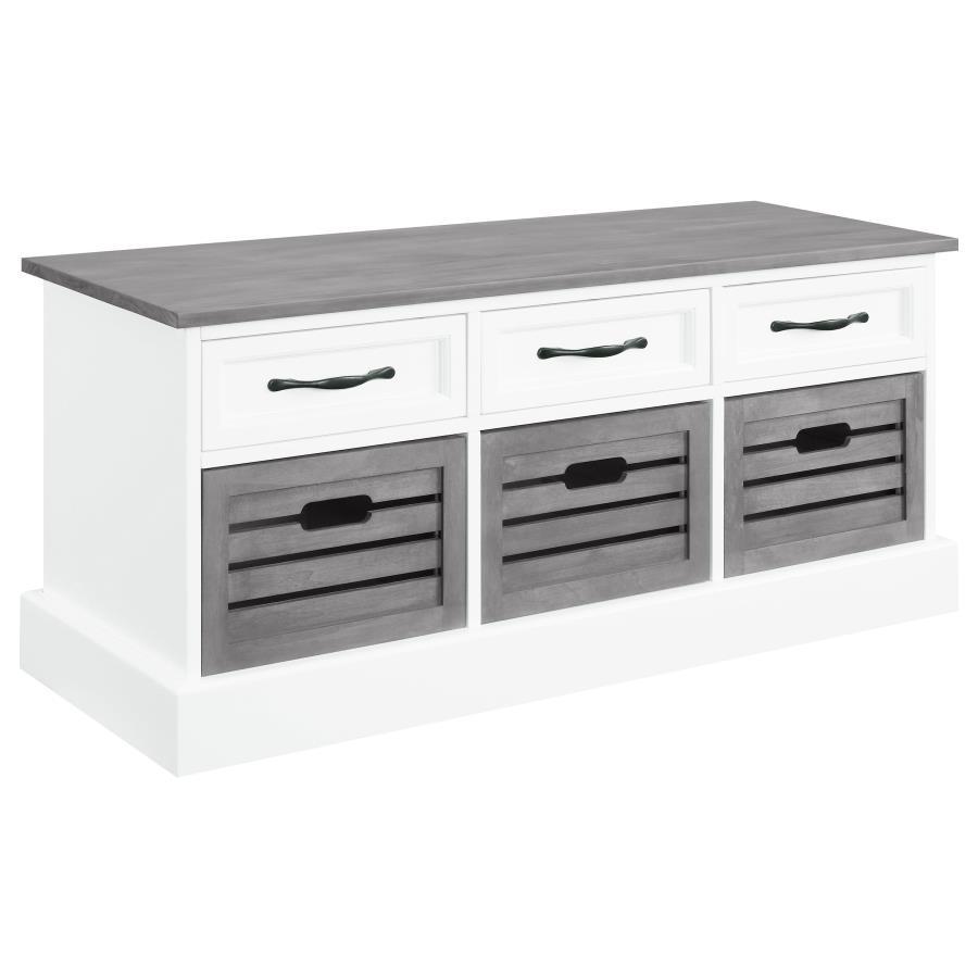 Alma 3-Drawer Storage Bench