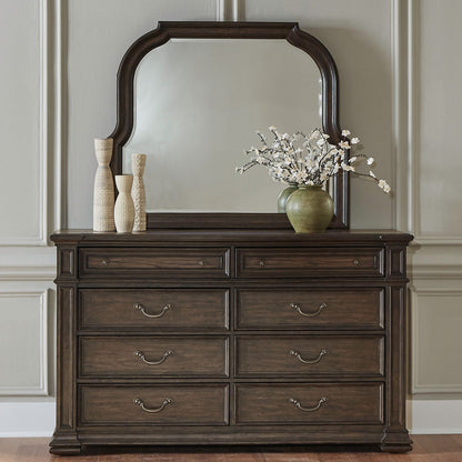 Provence Park - Dresser & Mirror - Brown