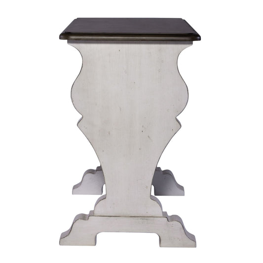 Abbey Road - Library Chair Side Table - White