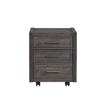 Modern Edge - Castered Filing Cabinet - Caffe