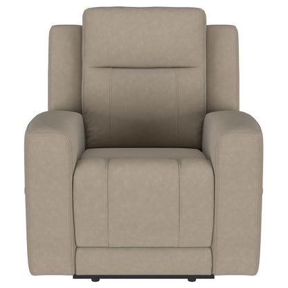 Brentwood - Upholstered Recliner Chair - Taupe