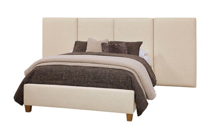 Joinery - Upholstered Wall Bed - Washed White Oak