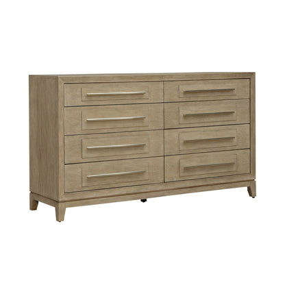 Brentwood - 8 Drawer Dresser - Sandstone