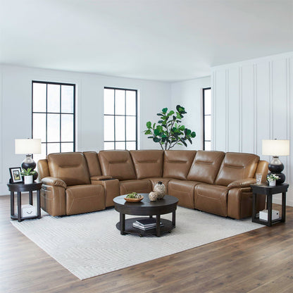 Callihan - 6 Piece Sectional - York Butternut