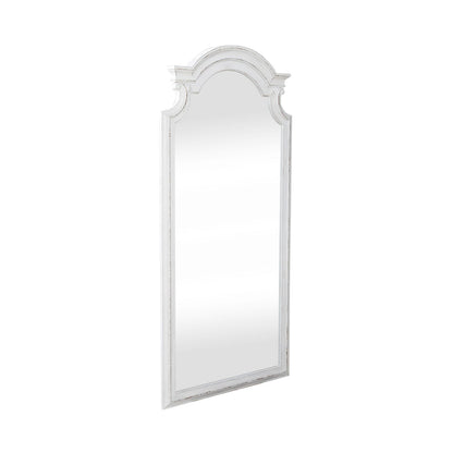 Magnolia Manor - Floor Mirror - White