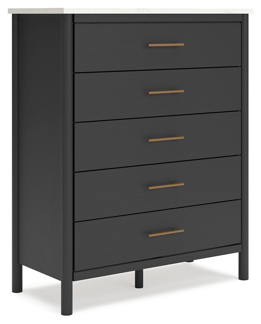 Cadmori - Five Drawer Wide Chest