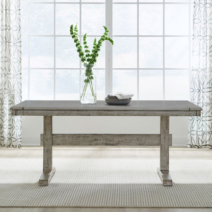 Hallendale - Trestle Table - White