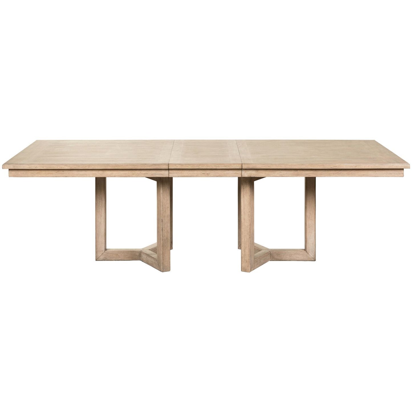Proximity Place - Double Pedestal Table - Brown