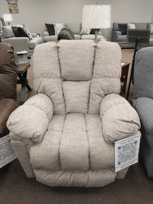 Lucas 6m57/20189 Wheat Rocker Recliner