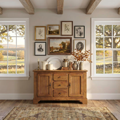 Treasures - Buffet - Rustic Oak