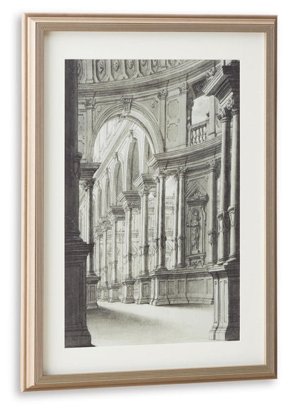 Jebkins - Wall Art - Black / Walnut