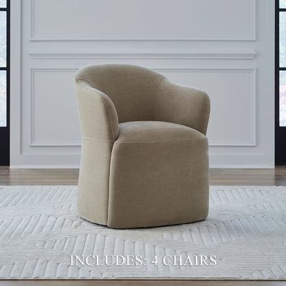 Accent Dining - Dining Chairs With Casters (Set of 4)