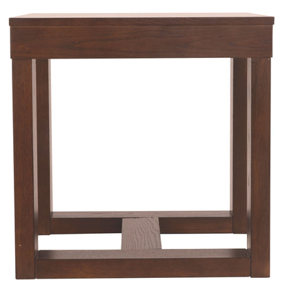 Watson - Dark Brown - Square End Table