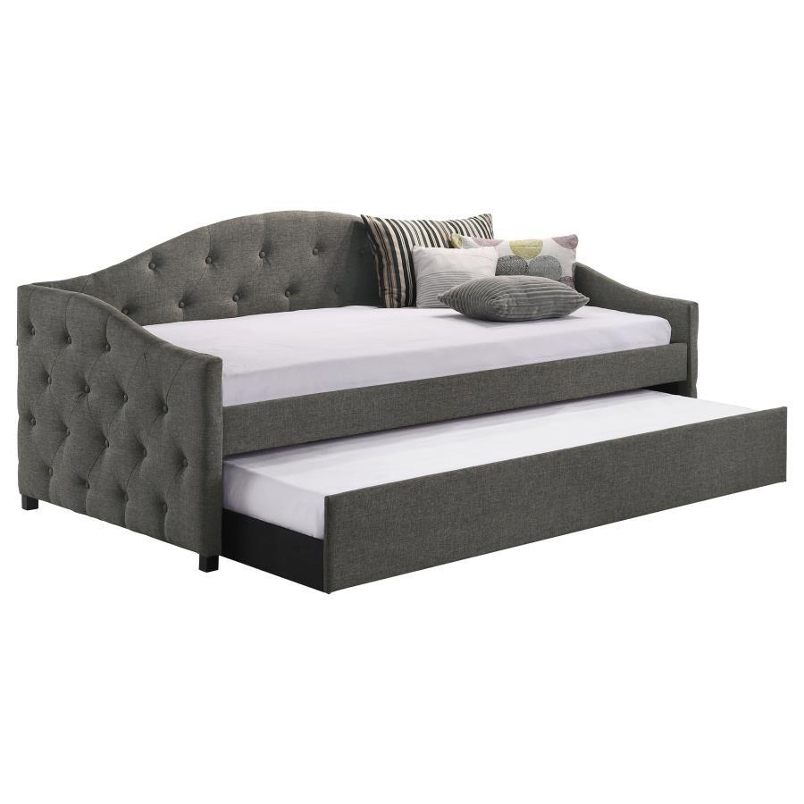 Sadie - Upholstered Daybed With Trundle