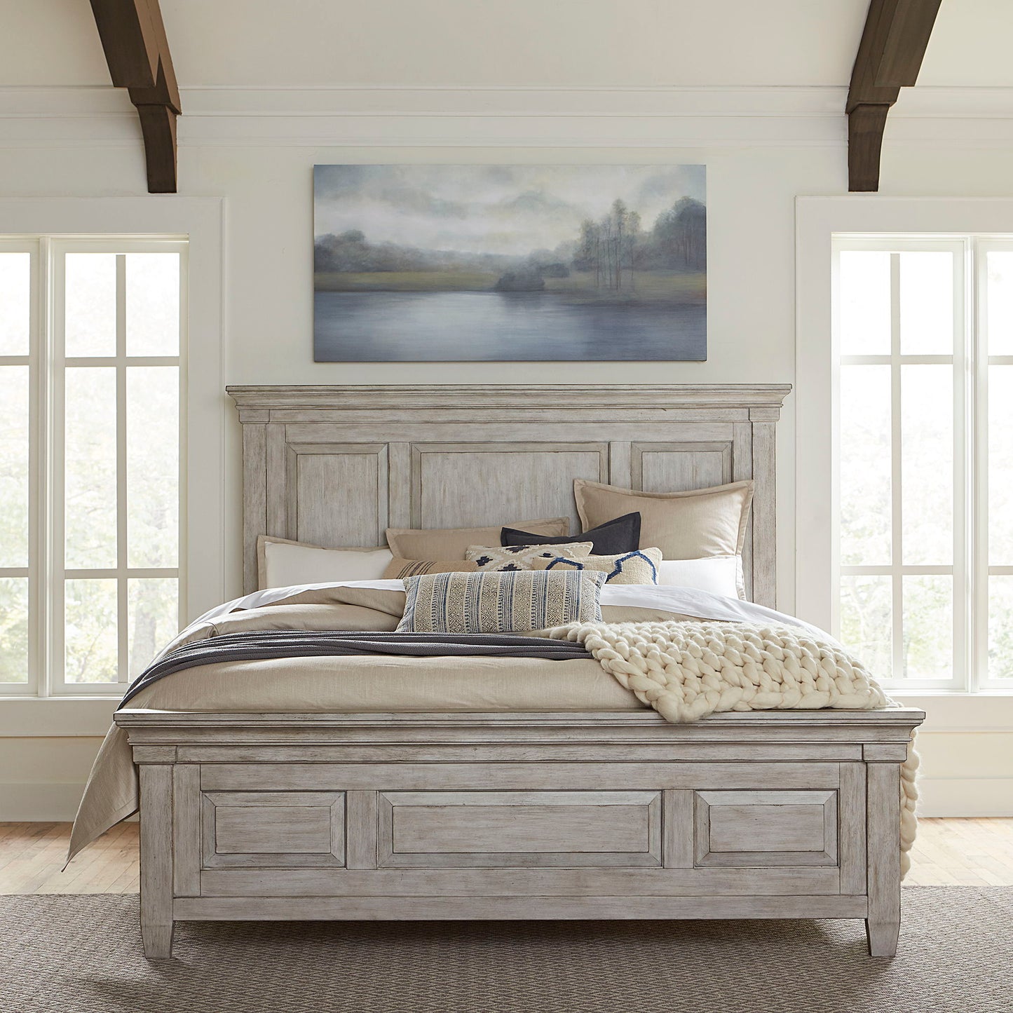 Heartland - Panel Bed, Dresser & Mirror