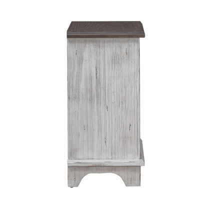 River Place - Left Pier Base - White