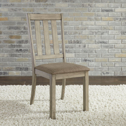 Sun Valley - Slat Back Side Chair - Light Brown