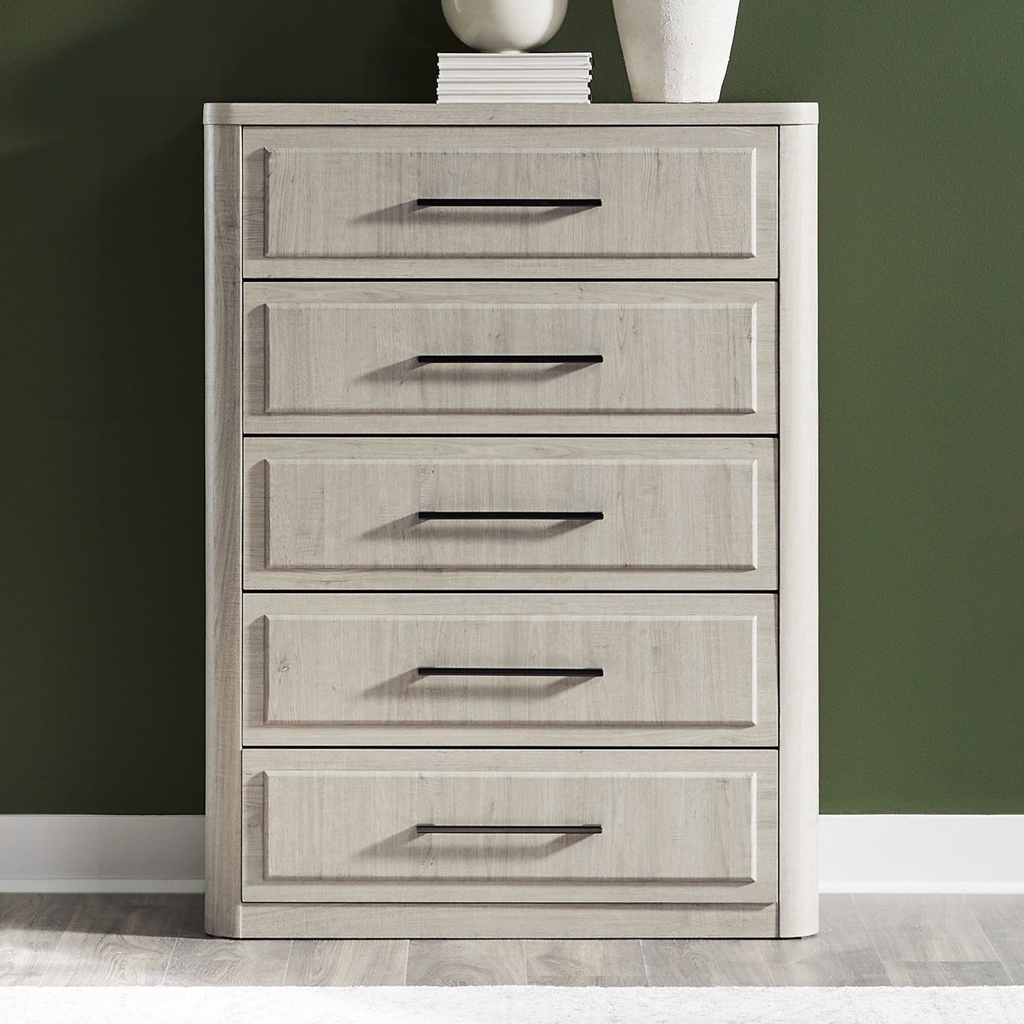 Modern Play - 5 Drawer Chest - White