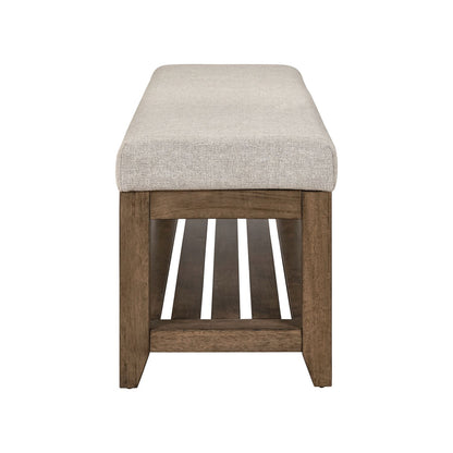 Shaker Lakes - Bed Bench - Brown