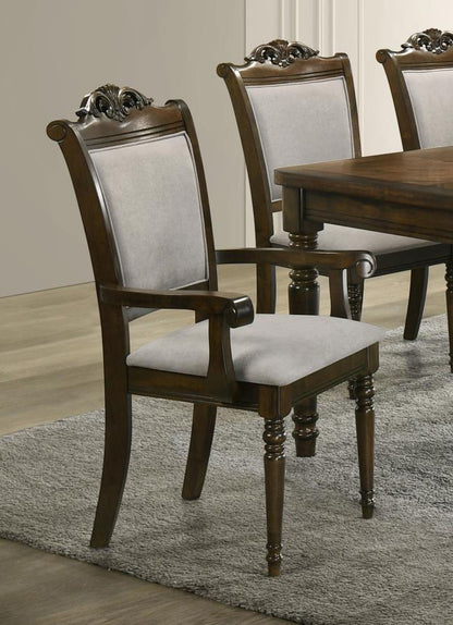 Willowbrook - Wood Dining Arm Chair (Set of 2) - Chestnut